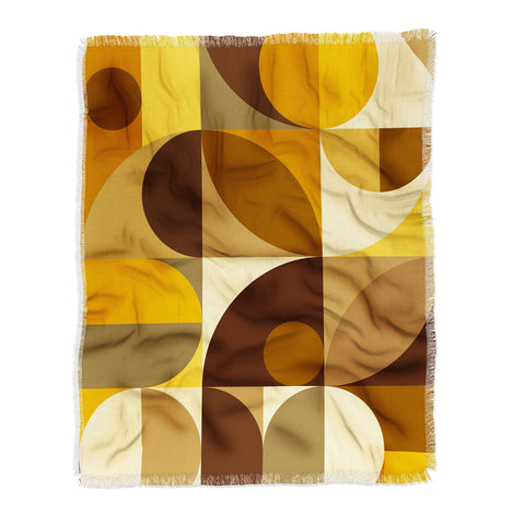 The Old Art Studio Mid Century 30B Throw Blanket