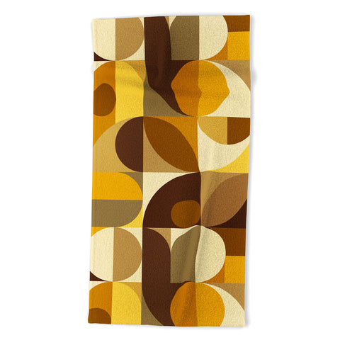 The Old Art Studio Mid Century 30B Beach Towel