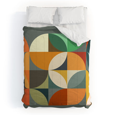The Old Art Studio Mid Century 78 Comforter