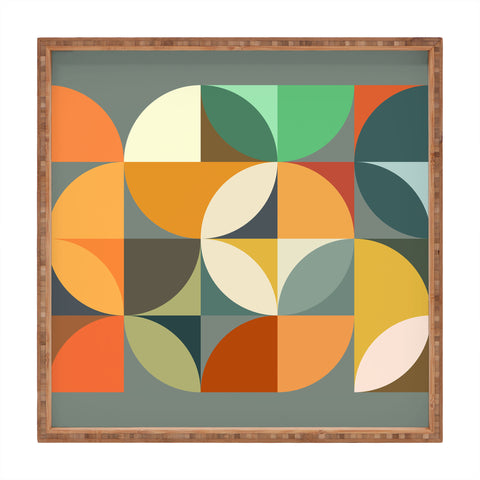 The Old Art Studio Mid Century 78 Square Tray