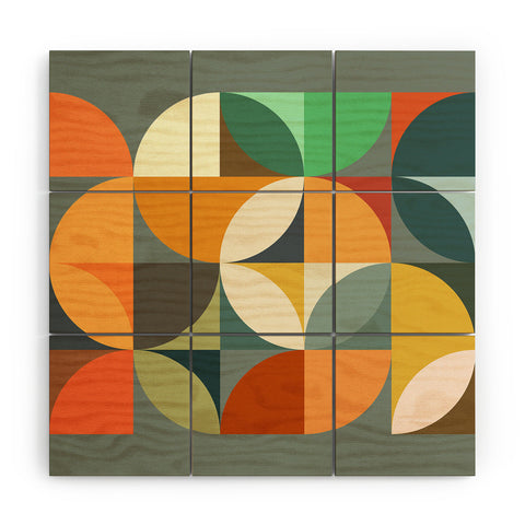 The Old Art Studio Mid Century 78 Wood Wall Mural