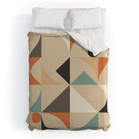 The Old Art Studio Mid Century 7B Duvet Cover