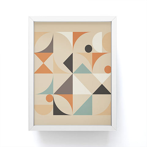 The Old Art Studio Mid Century 7B Framed Mini Art Print