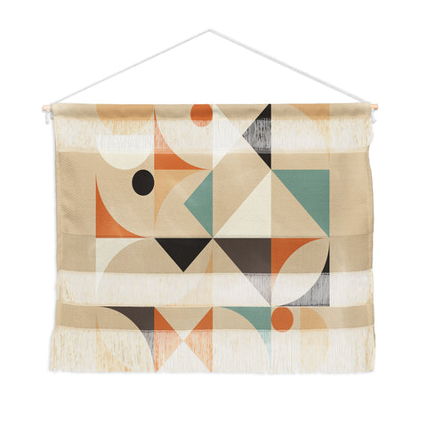 The Old Art Studio Mid Century 7B Wall Hanging Landscape