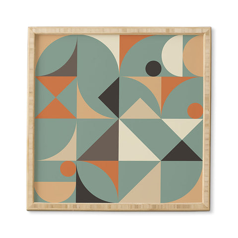 The Old Art Studio Mid Century 7C Framed Wall Art