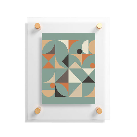 The Old Art Studio Mid Century 7C Floating Acrylic Print