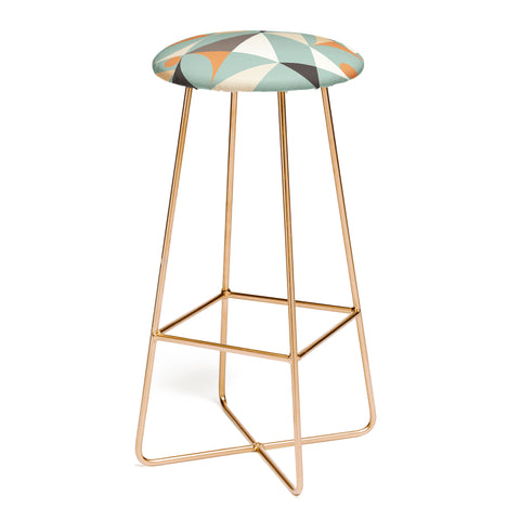 The Old Art Studio Mid Century 7C Bar Stool