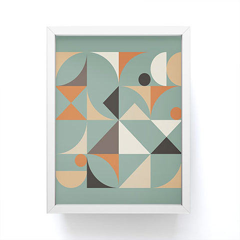 The Old Art Studio Mid Century 7C Framed Mini Art Print