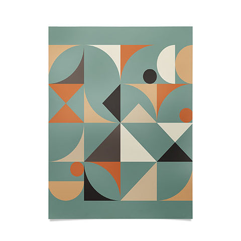 The Old Art Studio Mid Century 7C Poster