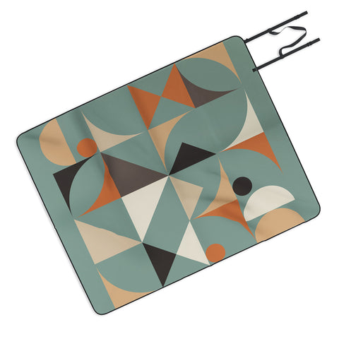 The Old Art Studio Mid Century 7C Picnic Blanket