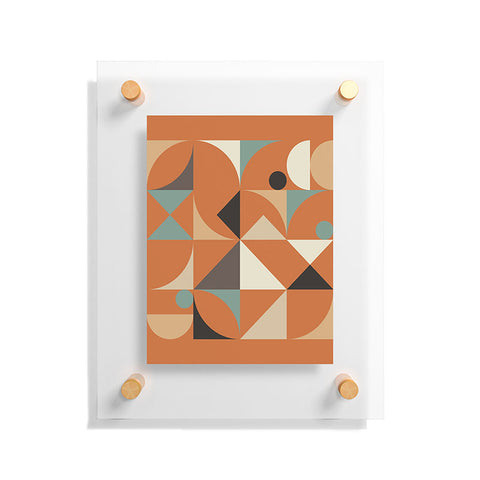 The Old Art Studio Mid Century 7D Floating Acrylic Print