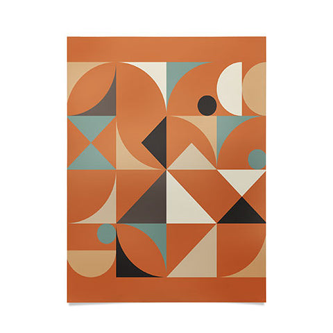 The Old Art Studio Mid Century 7D Poster