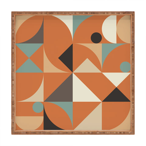 The Old Art Studio Mid Century 7D Square Tray