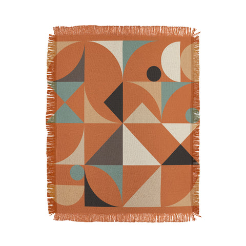 The Old Art Studio Mid Century 7D Throw Blanket