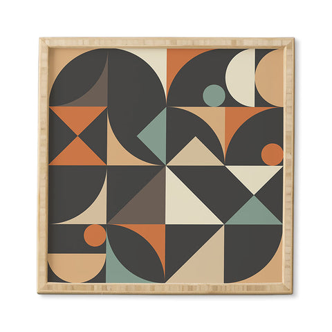 The Old Art Studio Mid Century 7E Framed Wall Art