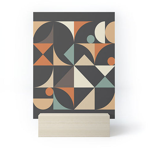 The Old Art Studio Mid Century 7E Mini Art Print