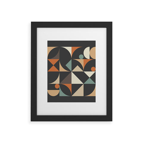 The Old Art Studio Mid Century 7E Framed Art Print