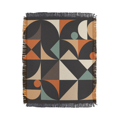The Old Art Studio Mid Century 7E Throw Blanket