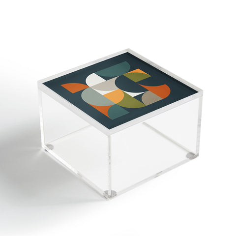 The Old Art Studio Mid Century Geometric 122 Acrylic Box