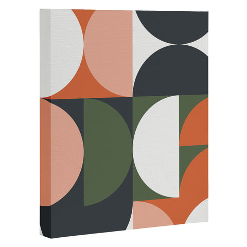 The Old Art Studio Mid Century Geometric 15 Art Canvas