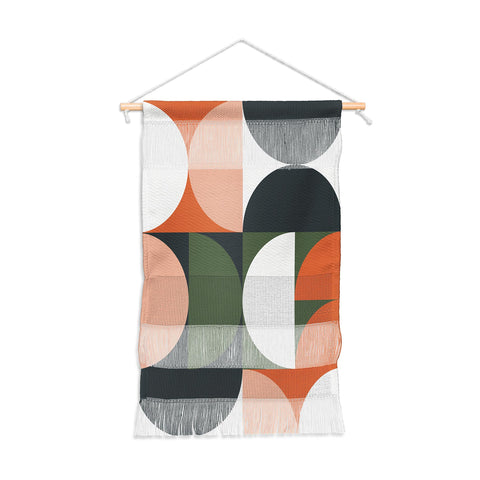 The Old Art Studio Mid Century Geometric 15 Wall Hanging Portrait