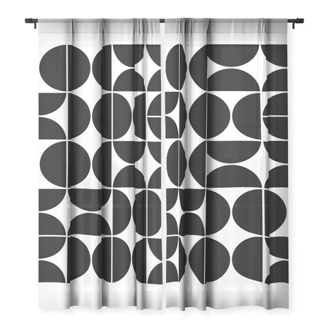 The Old Art Studio Mid Century Modern 04 Black Sheer Non Repeat