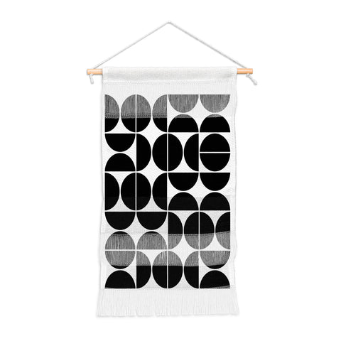 The Old Art Studio Mid Century Modern 04 Black Wall Hanging Portrait