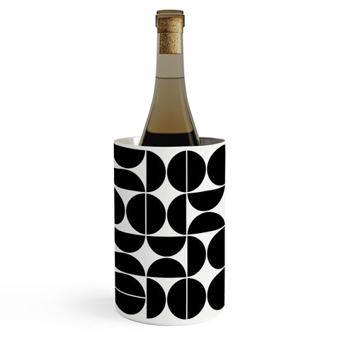 The Old Art Studio Mid Century Modern 04 Black Wine Chiller