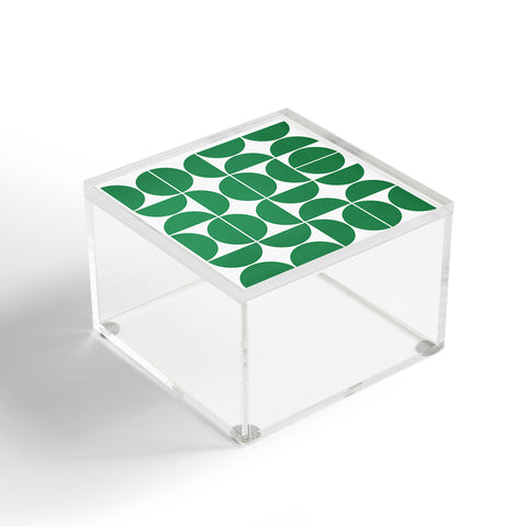 The Old Art Studio Mid Century Modern 04 Green Acrylic Box