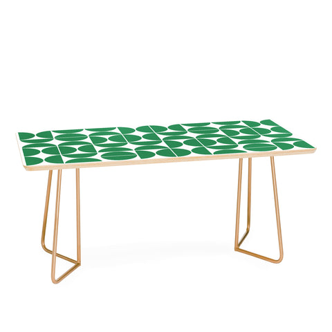The Old Art Studio Mid Century Modern 04 Green Coffee Table