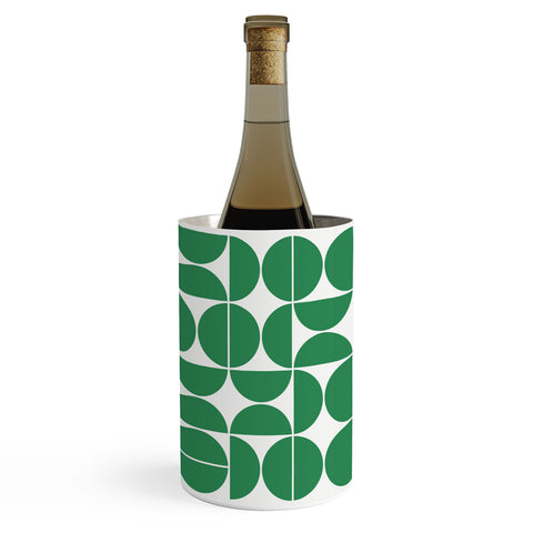 The Old Art Studio Mid Century Modern 04 Green Wine Chiller