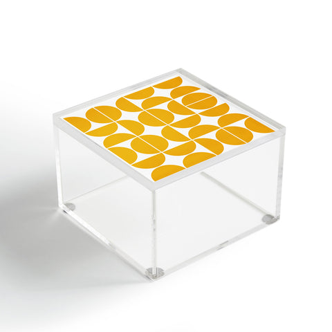 The Old Art Studio Mid Century Modern 04 Yellow Acrylic Box