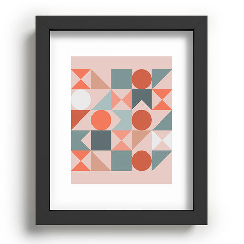 The Old Art Studio Mid Century Modern Geometric 06 Recessed Framing Rectangle