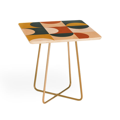 The Old Art Studio Mid Century Modern Geometric 23 Side Table