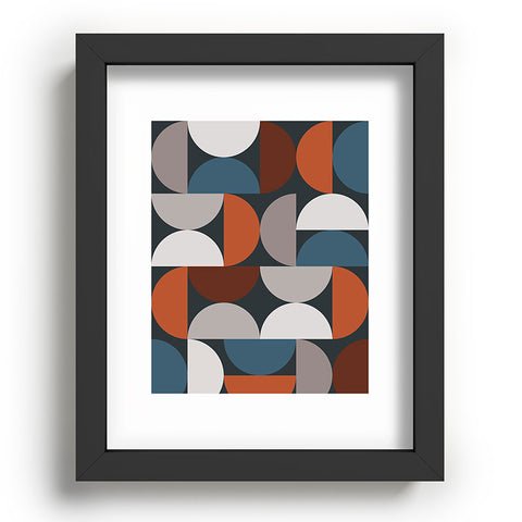 The Old Art Studio Mid Century Modern Geometric 24 Recessed Framing Rectangle