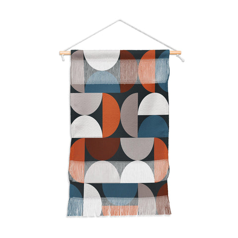 The Old Art Studio Mid Century Modern Geometric 24 Wall Hanging Portrait