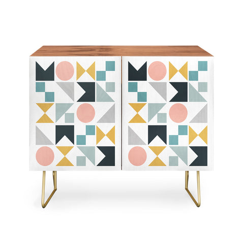 The Old Art Studio Modern Geometric 09 Credenza