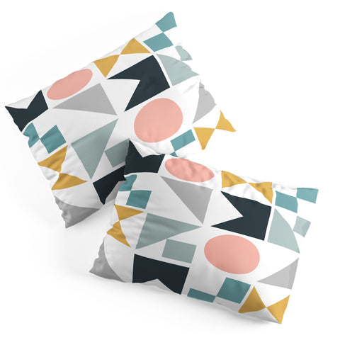 The Old Art Studio Modern Geometric 09 Pillow Shams