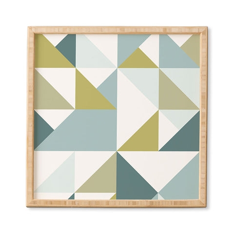 The Old Art Studio Modern Geometric 15 Framed Wall Art
