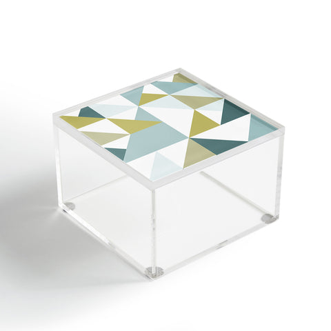 The Old Art Studio Modern Geometric 15 Acrylic Box
