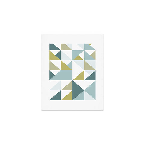 The Old Art Studio Modern Geometric 15 Art Print