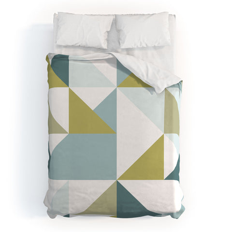 The Old Art Studio Modern Geometric 15 Duvet Cover