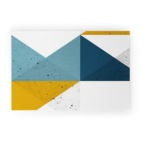 The Old Art Studio Modern Geometric 19 Welcome Mat