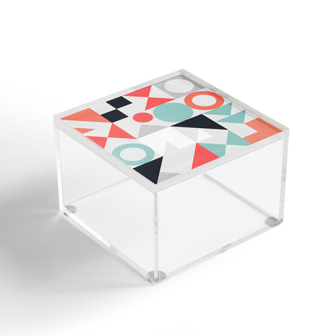 The Old Art Studio Modern Geometric 28 Acrylic Box