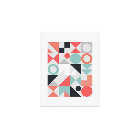 The Old Art Studio Modern Geometric 28 Art Print