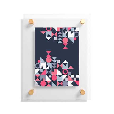 The Old Art Studio Modern Geometric 32 Floating Acrylic Print