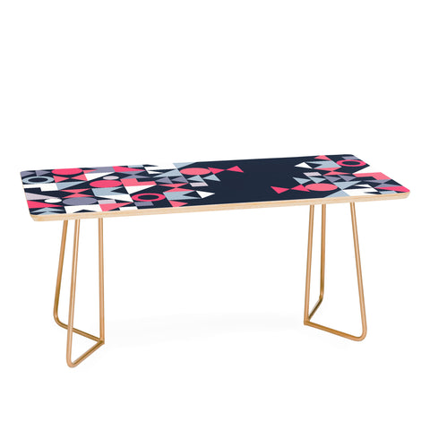 The Old Art Studio Modern Geometric 32 Coffee Table