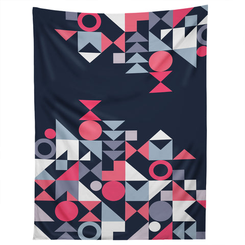The Old Art Studio Modern Geometric 32 Tapestry