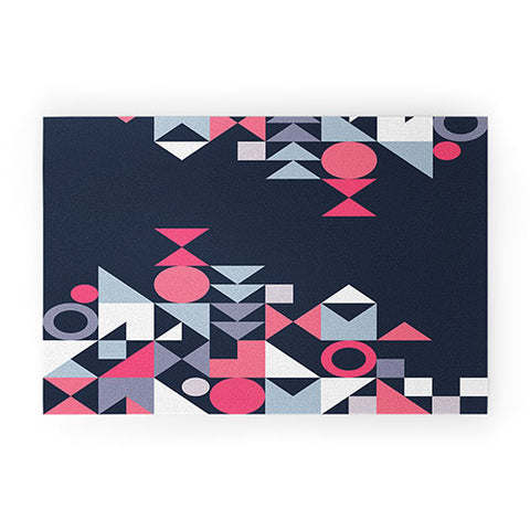 The Old Art Studio Modern Geometric 32 Welcome Mat