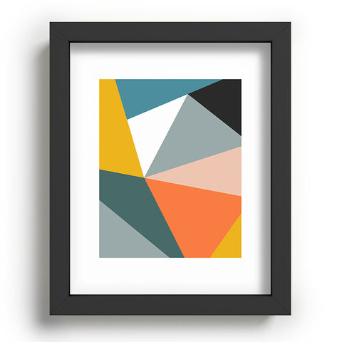 The Old Art Studio Modern Geometric 33 Recessed Framing Rectangle